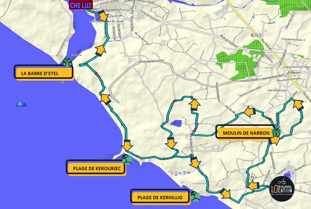 balade insolite pour un enterrement de vie de jeune fille EVJF ou de garçon EVG en baie de quiberon, erdeven...