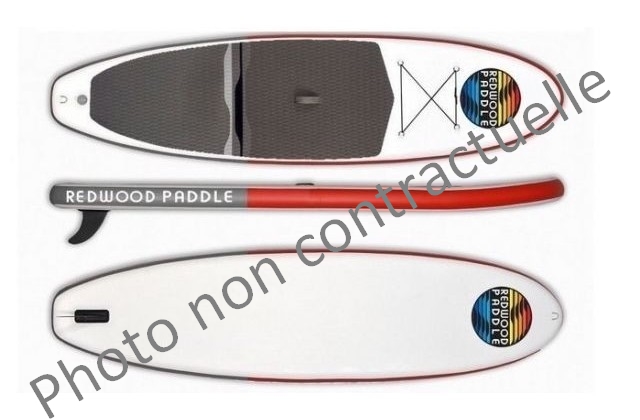 voir le Détail Paddle gonflable Redwood paddle funbox’r 10’7